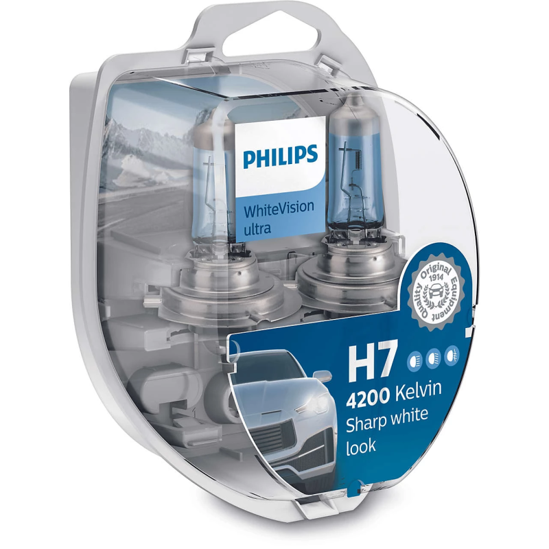 Philips H7 WhiteVision ultra